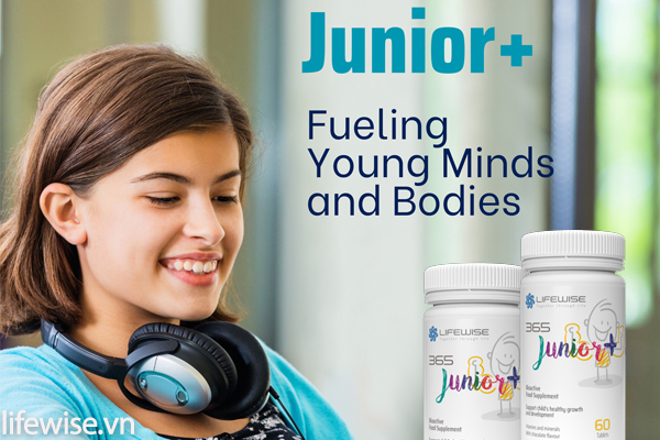 Lifewise 365 Junior+: Nâng Cao Đề Kháng, Giúp Bé Khỏe Mạnh Toàn Diện Mỗi Ngày