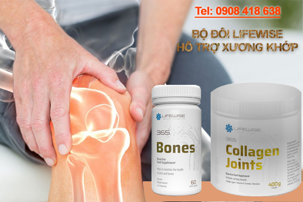 Bộ đôi Lifewise giúp hỗ trợ xương khớp khỏe mạnh